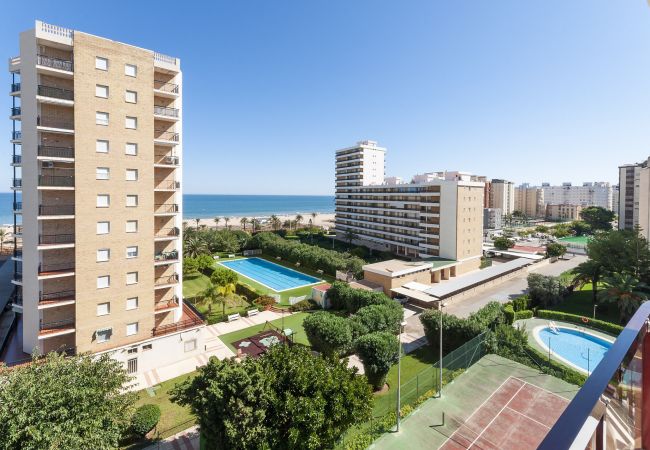 Apartment in Playa de Gandía - Beautiful property with 3 bedrooms. Swimming pool. Satellite TV. Wifi Apartment in Playa de Gandía - Beautiful property with 3 bedrooms. Swimming pool. Satellite TV. Wifi