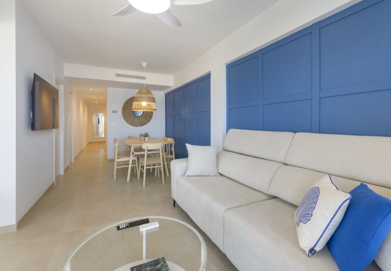 Apartment in Playa de Gandía - Fabulous beach condo for a great vacation. Elegant decoration!