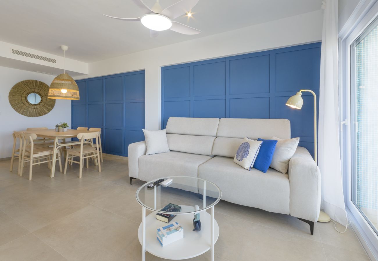 Apartment in Playa de Gandía - Fabulous beach condo for a great vacation. Elegant decoration!