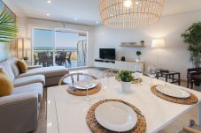 luxury beachfront apartment, Gandia, amazing sea views, large terrace