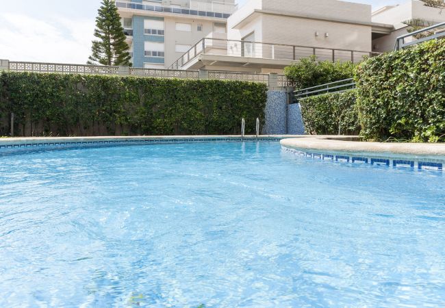 Apartment in Playa de Gandía - Oceanfront with stunning views of the sunset! Recently redecorated !! Apartment in Playa de Gandía - Oceanfront with stunning views of the sunset! Recently redecorated !!