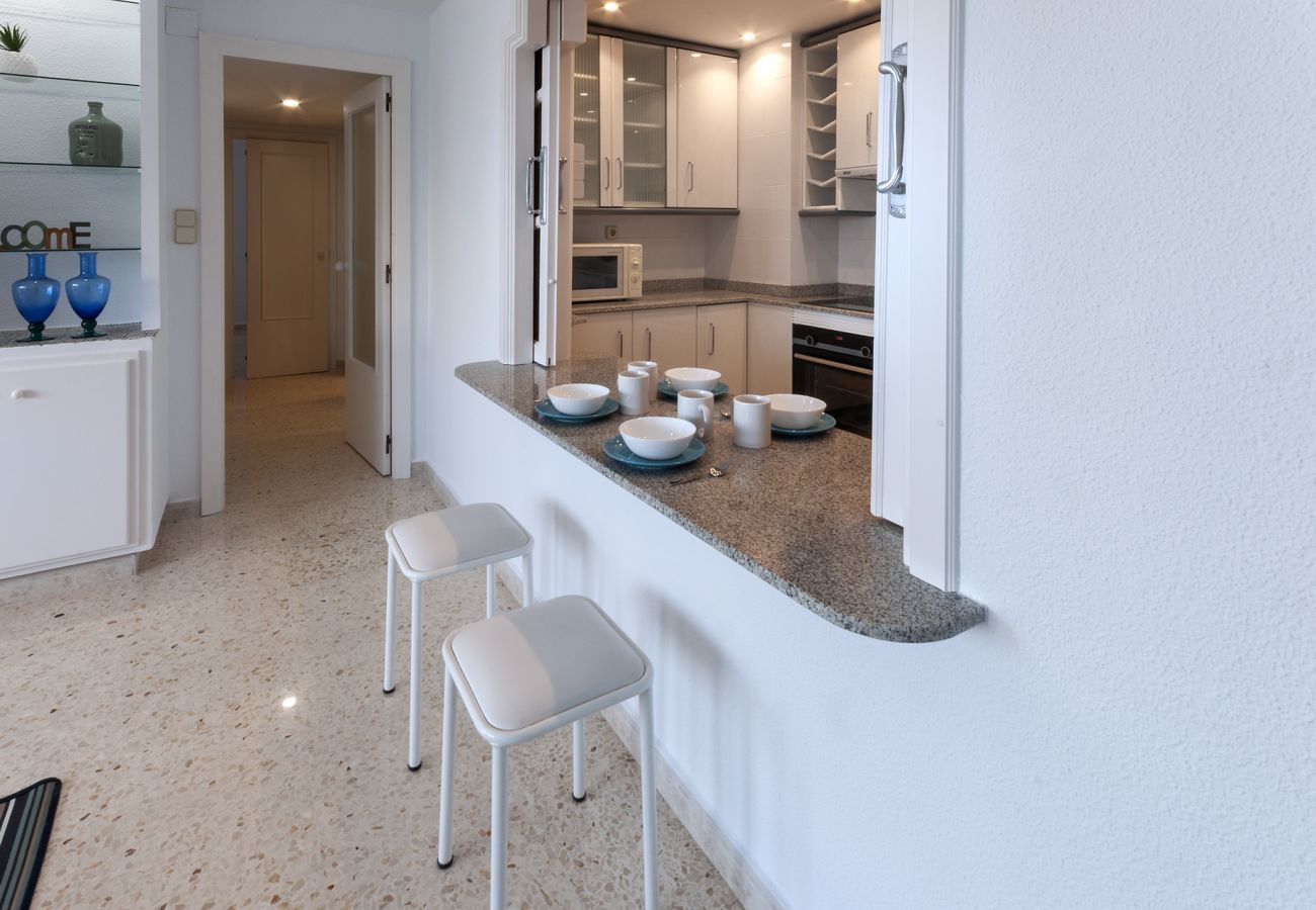 Apartment in Playa de Gandía - Cosy apartment decorated, with wifi, in front of the beach