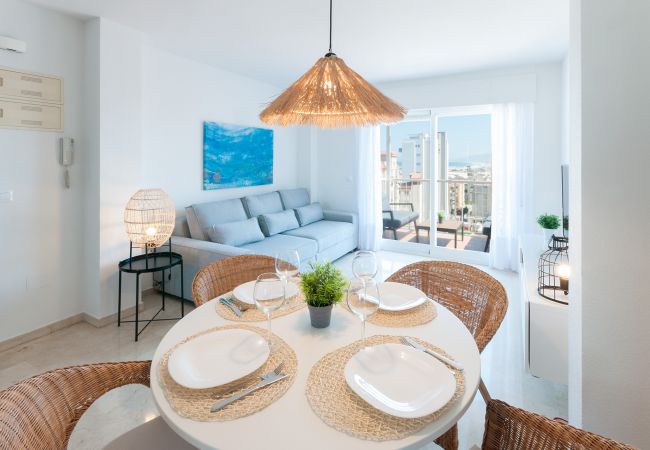  in Playa de Gandía - Cozy apartment with Mediterranean style, a few meters from the beach. Terrace overlooking the sea.