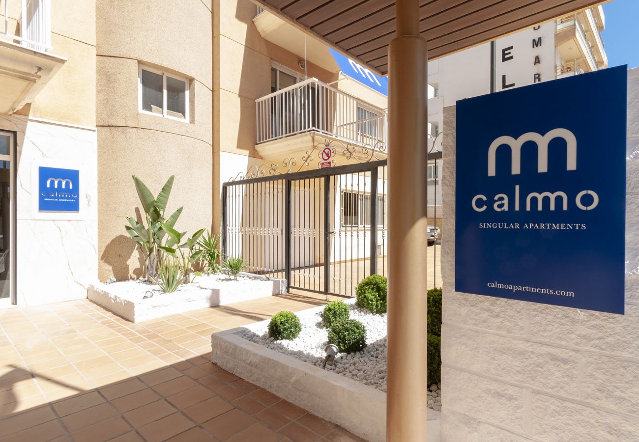 Apartment in Playa de Gandía - Cozy with mediterranean style, a few meters from the beach. A / C and free wifi. Terrace with sea views Apartment in Playa de Gandía - Cozy with mediterranean style, a few meters from the beach. A / C and free wifi. Terrace with sea views