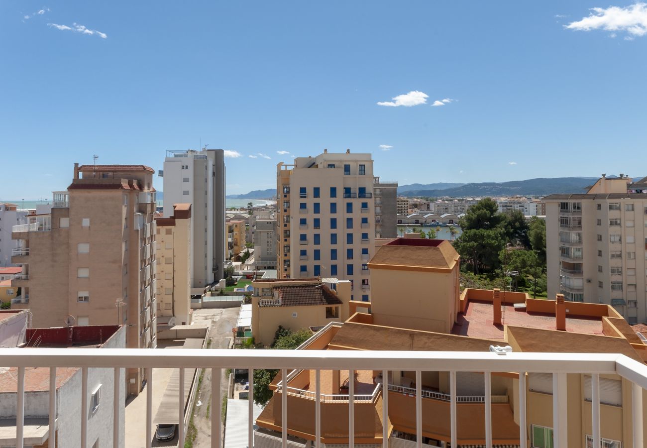 Apartment in Playa de Gandía - Cozy with mediterranean style, a few meters from the beach. A / C and free wifi. Terrace with sea views Apartment in Playa de Gandía - Cozy with mediterranean style, a few meters from the beach. A / C and free wifi. Terrace with sea views