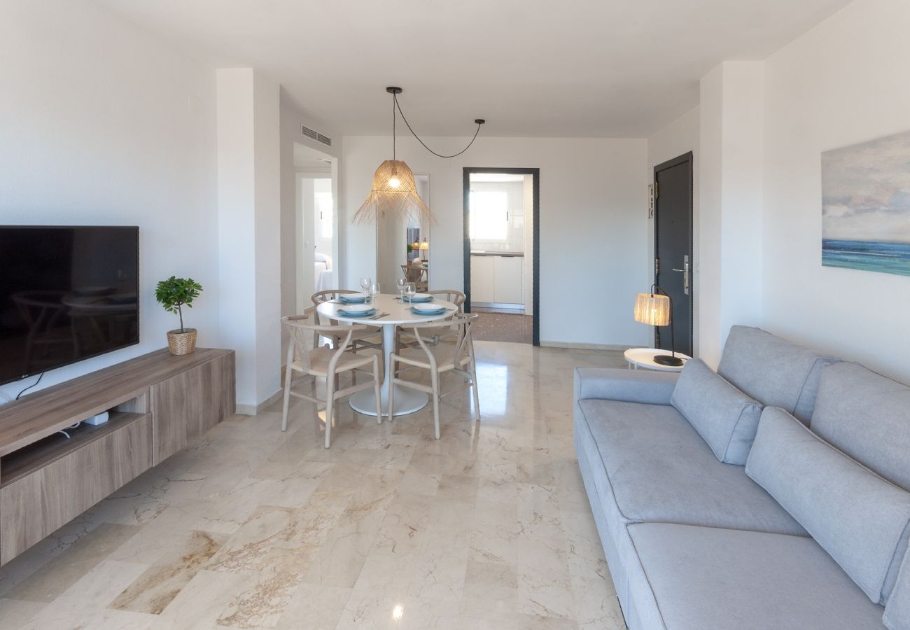 Apartment in Playa de Gandía - Condo with charm, a few meters from the beach. A / C and free wifi. Terrace with sea views Apartment in Playa de Gandía - Condo with charm, a few meters from the beach. A / C and free wifi. Terrace with sea views