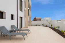Apartment in Caleta de Fuste - HomeForGuest Flat with large terrace in modern residential complex with swimming pool