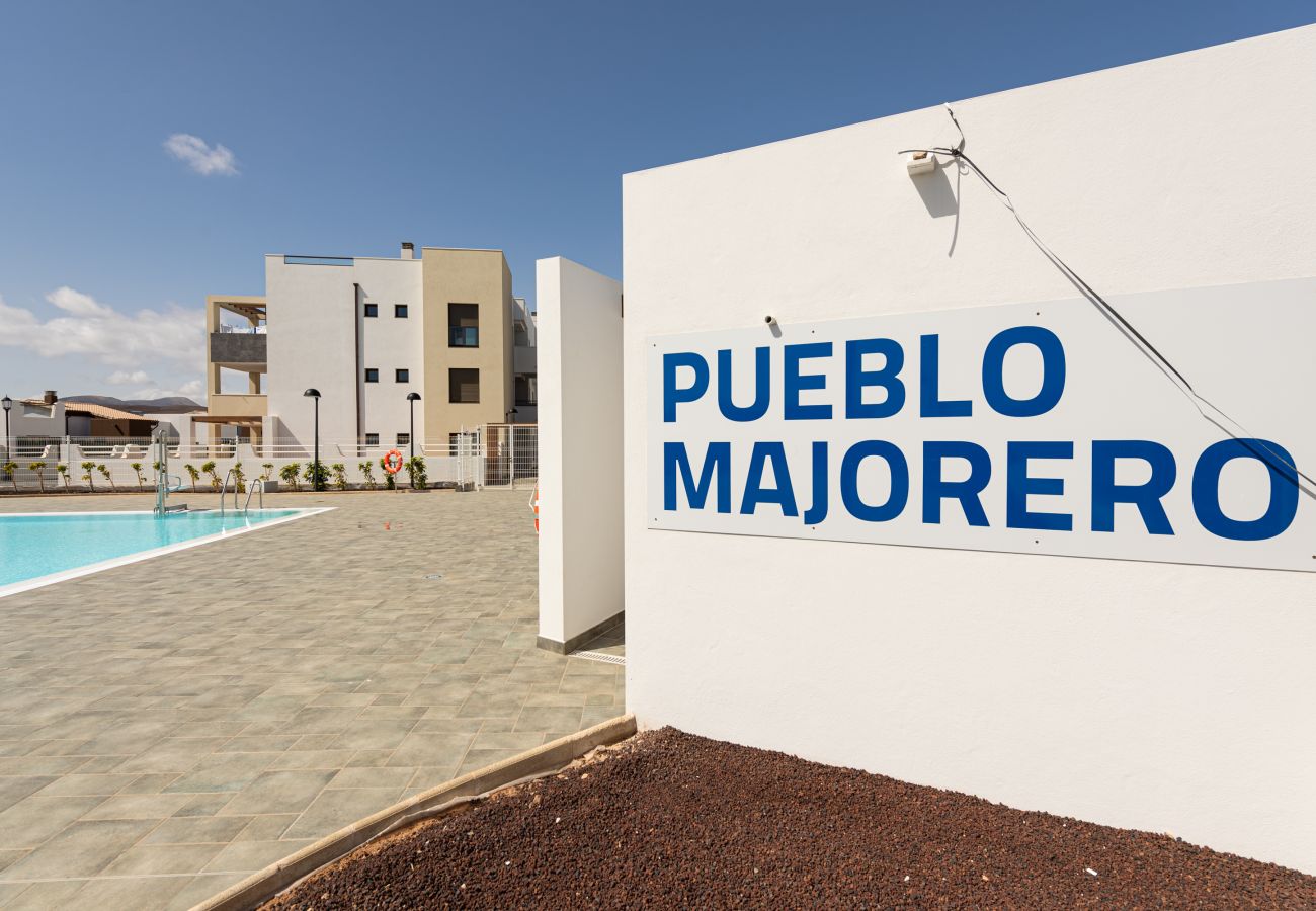 Apartment in Caleta de Fuste - Antigua - Apartamento con Terraza y piscina Pueblo Majorero