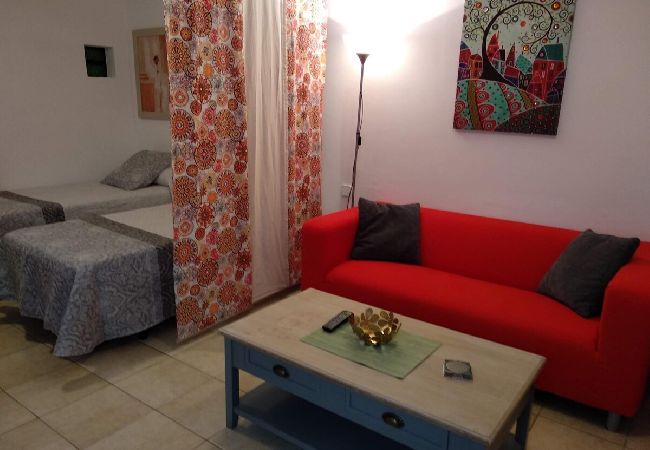 Studio in Puerto del Carmen - ZOE; two beds, TV, WIFI, equipped kitchen, bathroom, swimming pool and solarium  Studio in Puerto del Carmen - ZOE; two beds, TV, WIFI, equipped kitchen, bathroom, swimming pool and solarium