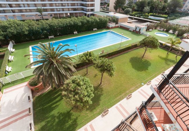 Apartment in Playa de Gandía - Condo in front of the Beach, Airco and lovely sunny terrace.  Apartment in Playa de Gandía - Condo in front of the Beach, Airco and lovely sunny terrace.