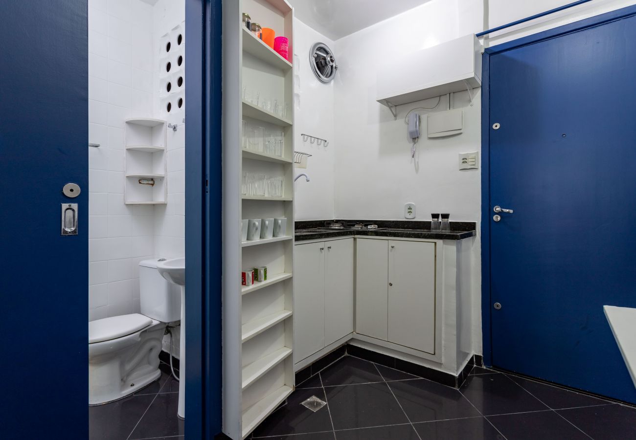 Studio in Rio de Janeiro - Studio in Copacabana | Ideal for the family | JC509 