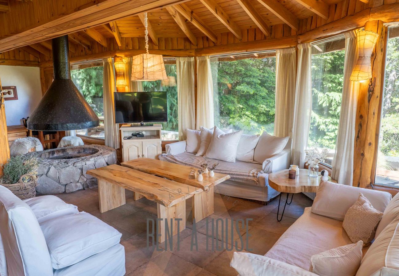 House in San Carlos de Bariloche - PENI01C - CABIN WITH LAKE COAST IN PENINSULA SAN PEDRO