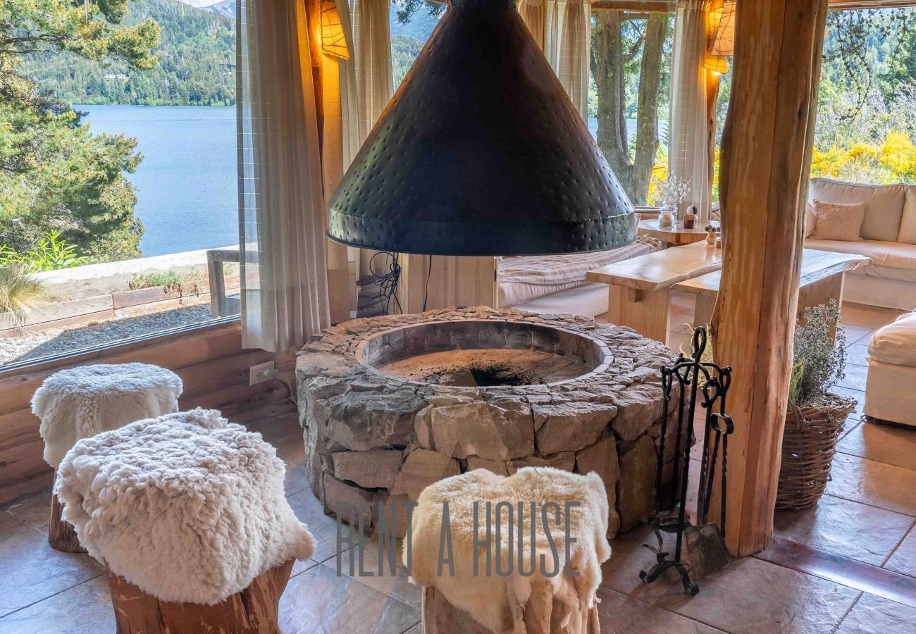 House in San Carlos de Bariloche - PENI01C - CABIN WITH LAKE COAST IN PENINSULA SAN PEDRO