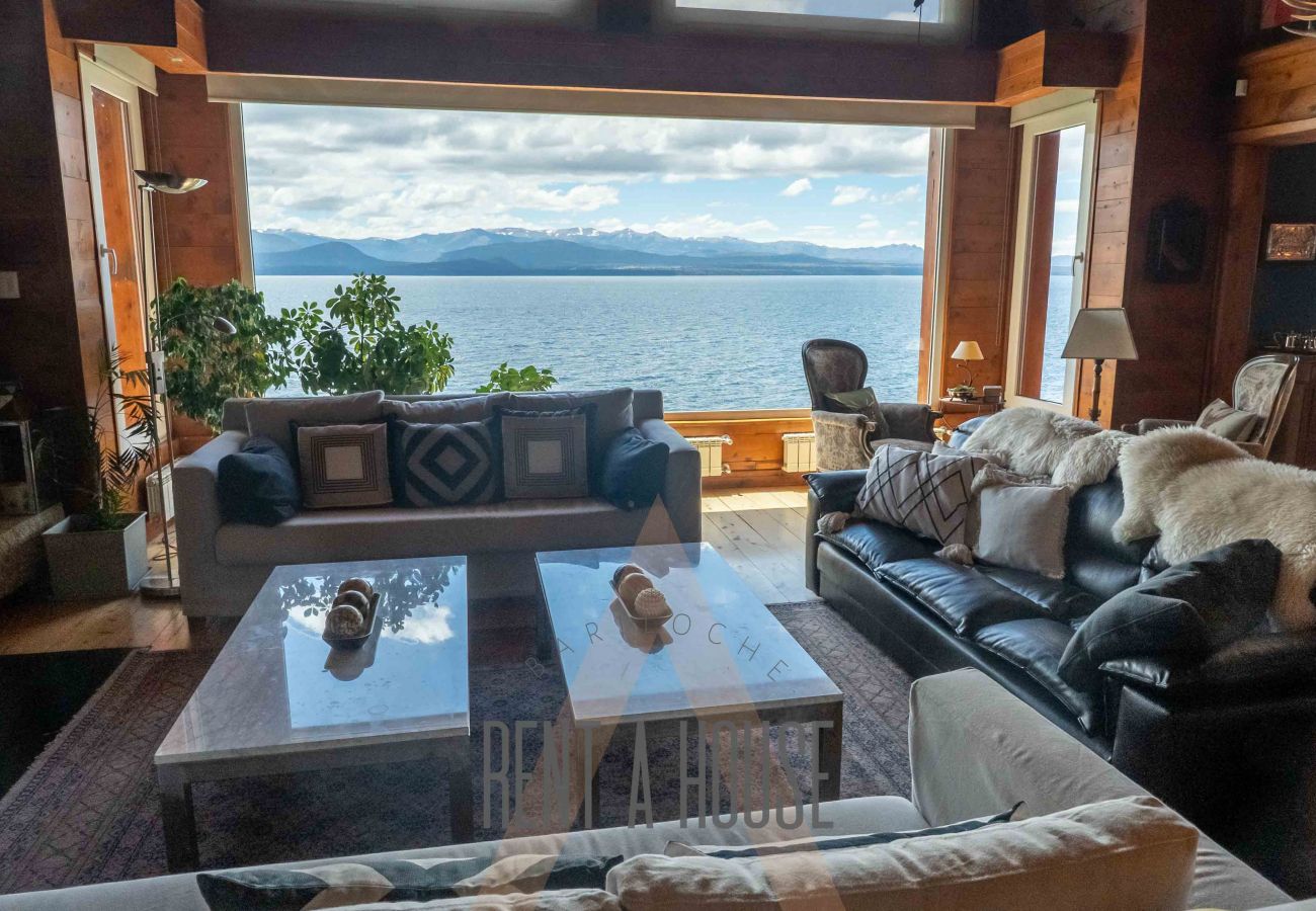 House in San Carlos de Bariloche - HUAPI05C | Lakefront, 4 Suites & Private Pool 