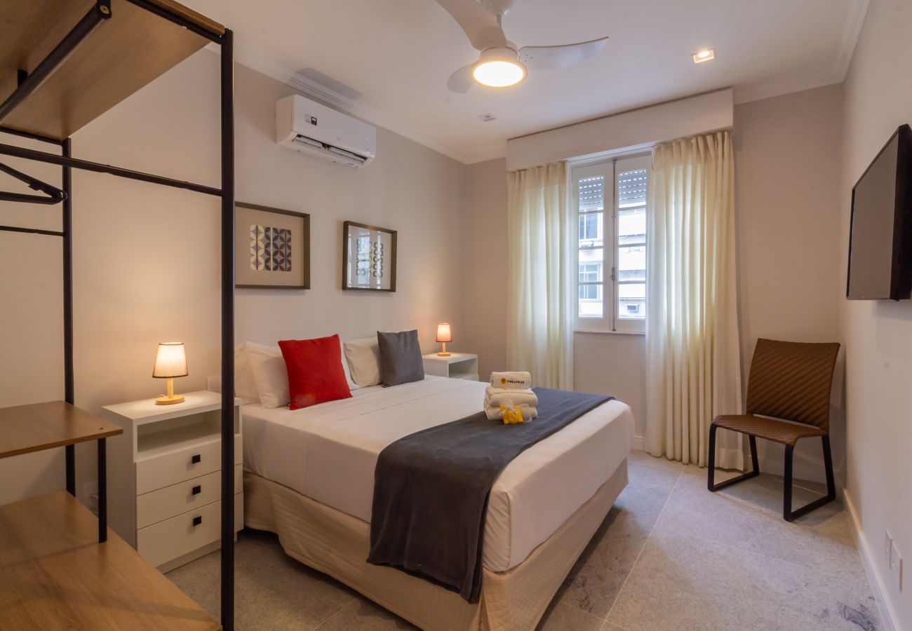 Apartment in Rio de Janeiro - Sea view, 2 minutes from the beach | FMS502