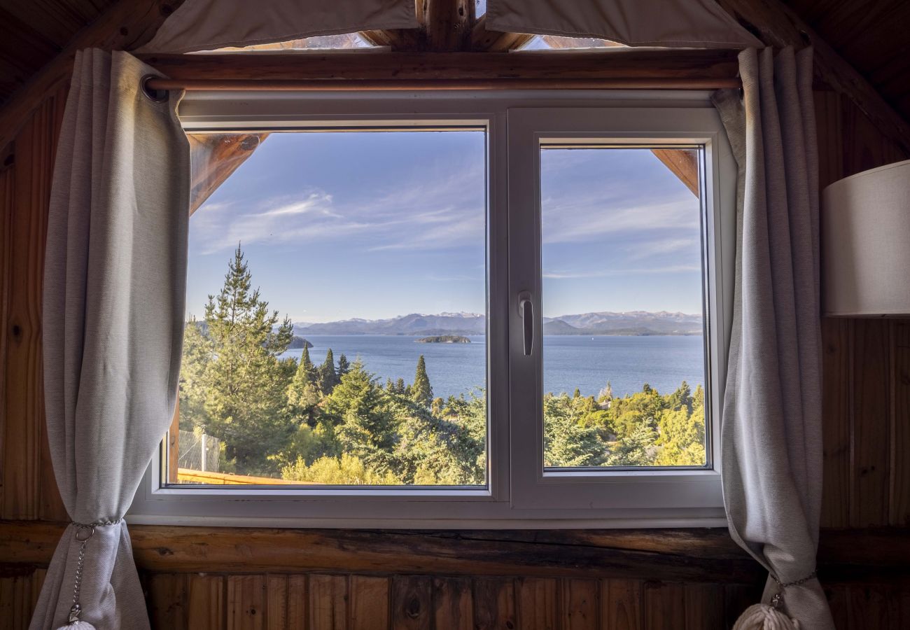 Cabin in San Carlos de Bariloche - VIEW03 - Mountain cabin with an incredible lake view