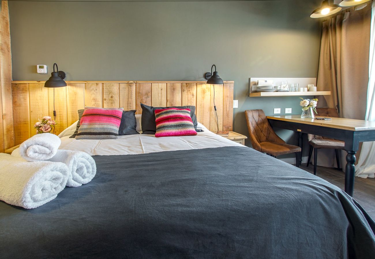 Studio in San Carlos de Bariloche - RUSITO in the city center overlooking the  Nahuel Huapi lake