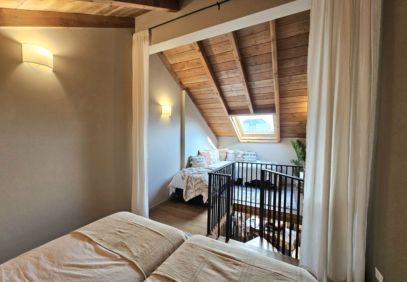 Apartment in San Carlos de Bariloche - Montaña charming flat with lake view and parking in Bariloche