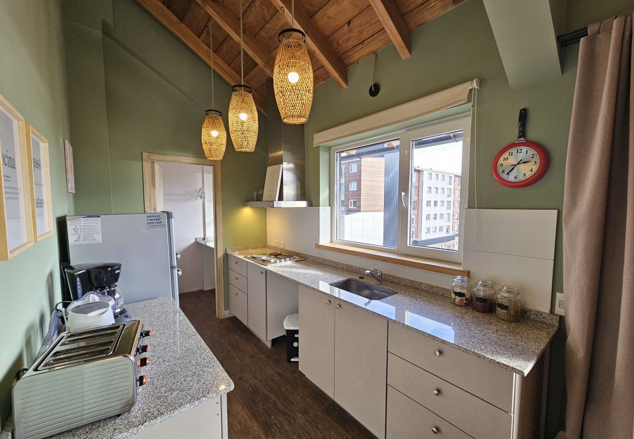 Apartment in San Carlos de Bariloche - Montaña charming flat with lake view and parking in Bariloche