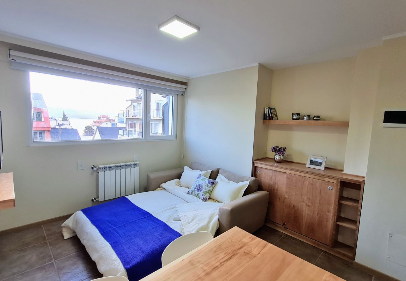 Apartment in San Carlos de Bariloche - Cielo flat with a view of the lake and the Bariloche cathedral. Apartment in San Carlos de Bariloche - Cielo flat with a view of the lake and the Bariloche cathedral.