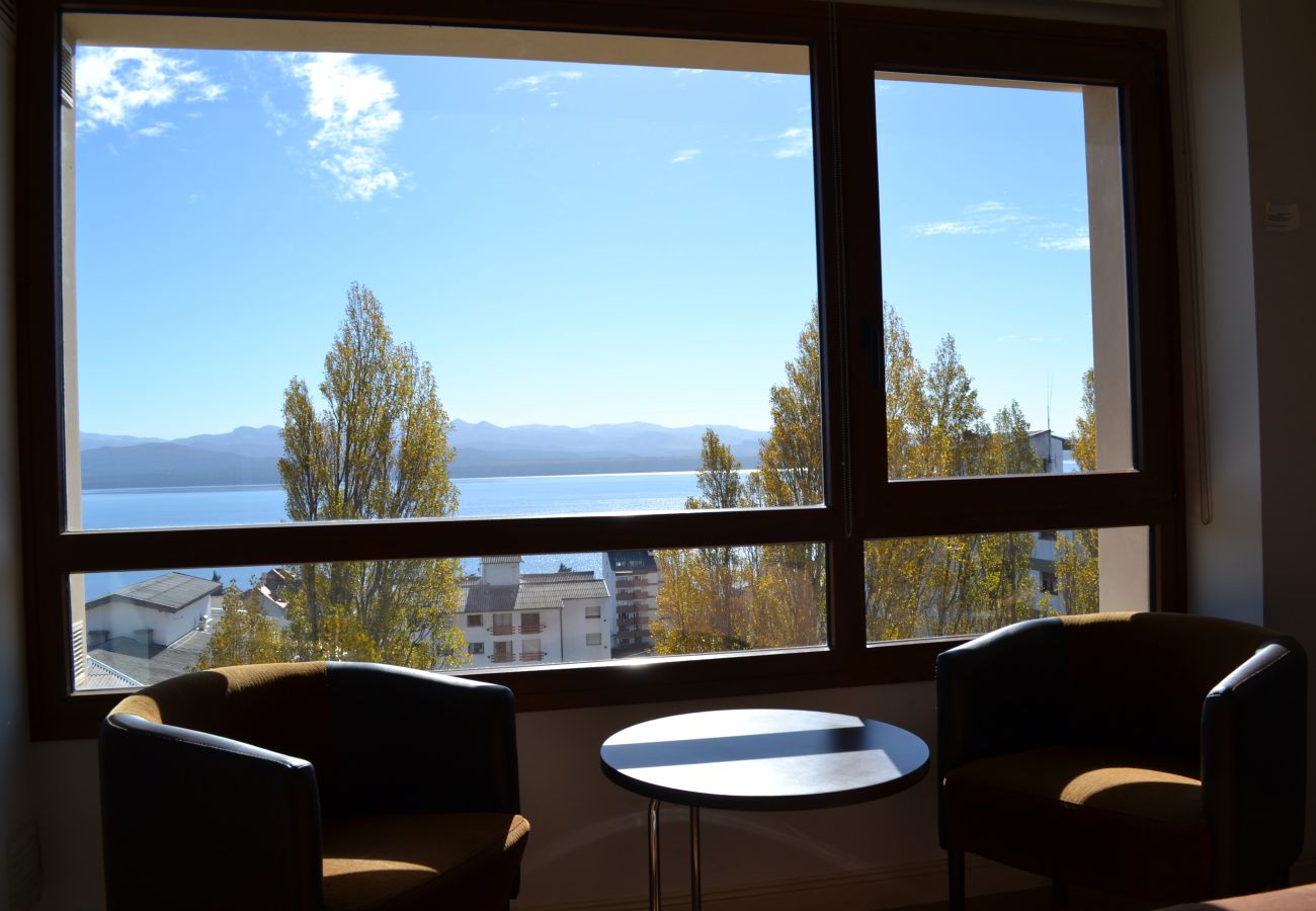 Studio in San Carlos de Bariloche - Terrazas del lago I U with a view of Nahuel Huapi Lake