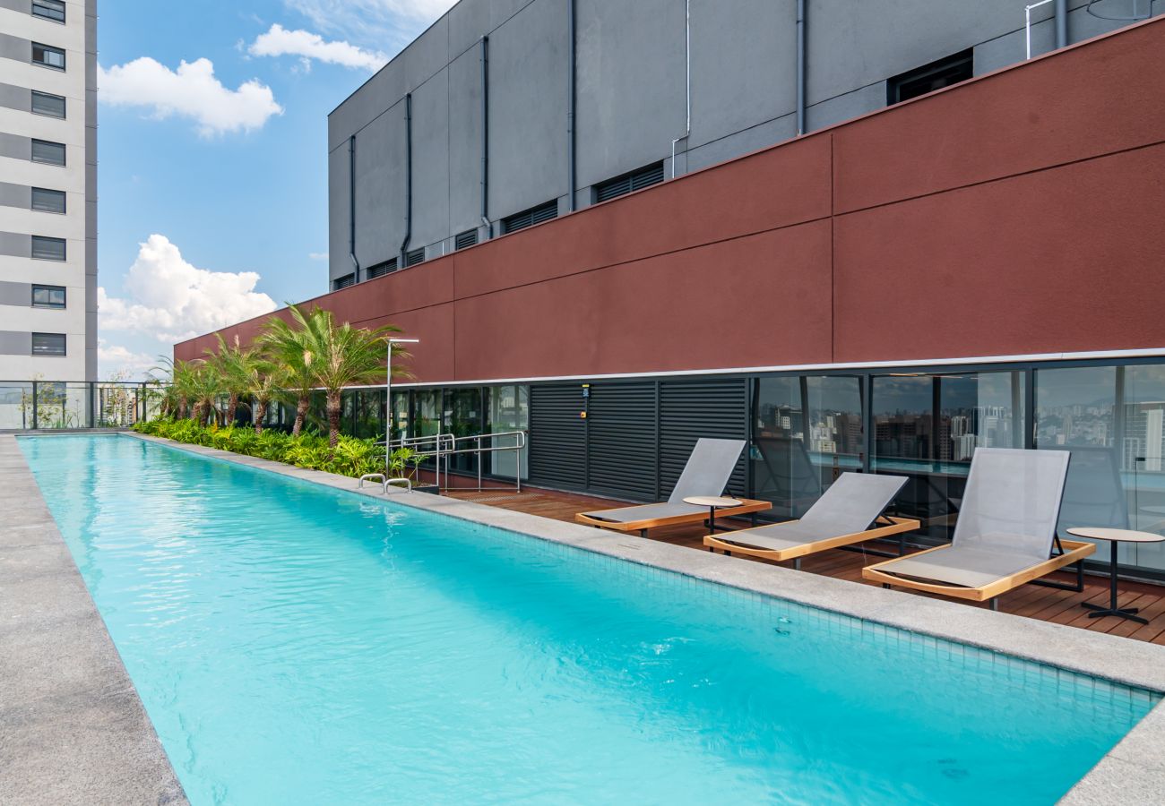 Studio in São Paulo - Refuge in São Paulo with swimming pool | SP-P2003B