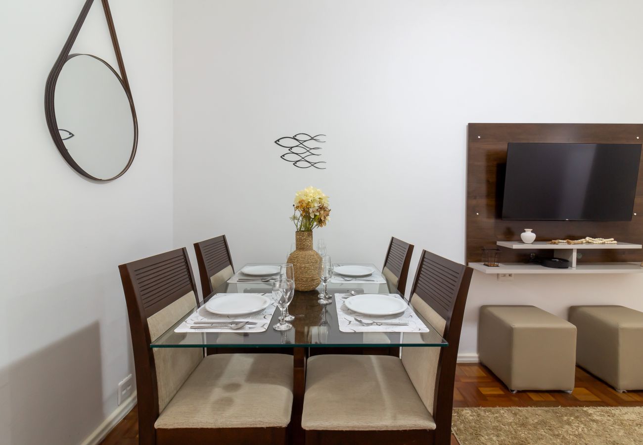 Apartment in Rio de Janeiro - Comfort in Copacabana, 9 minutes from the beach | CJ202 