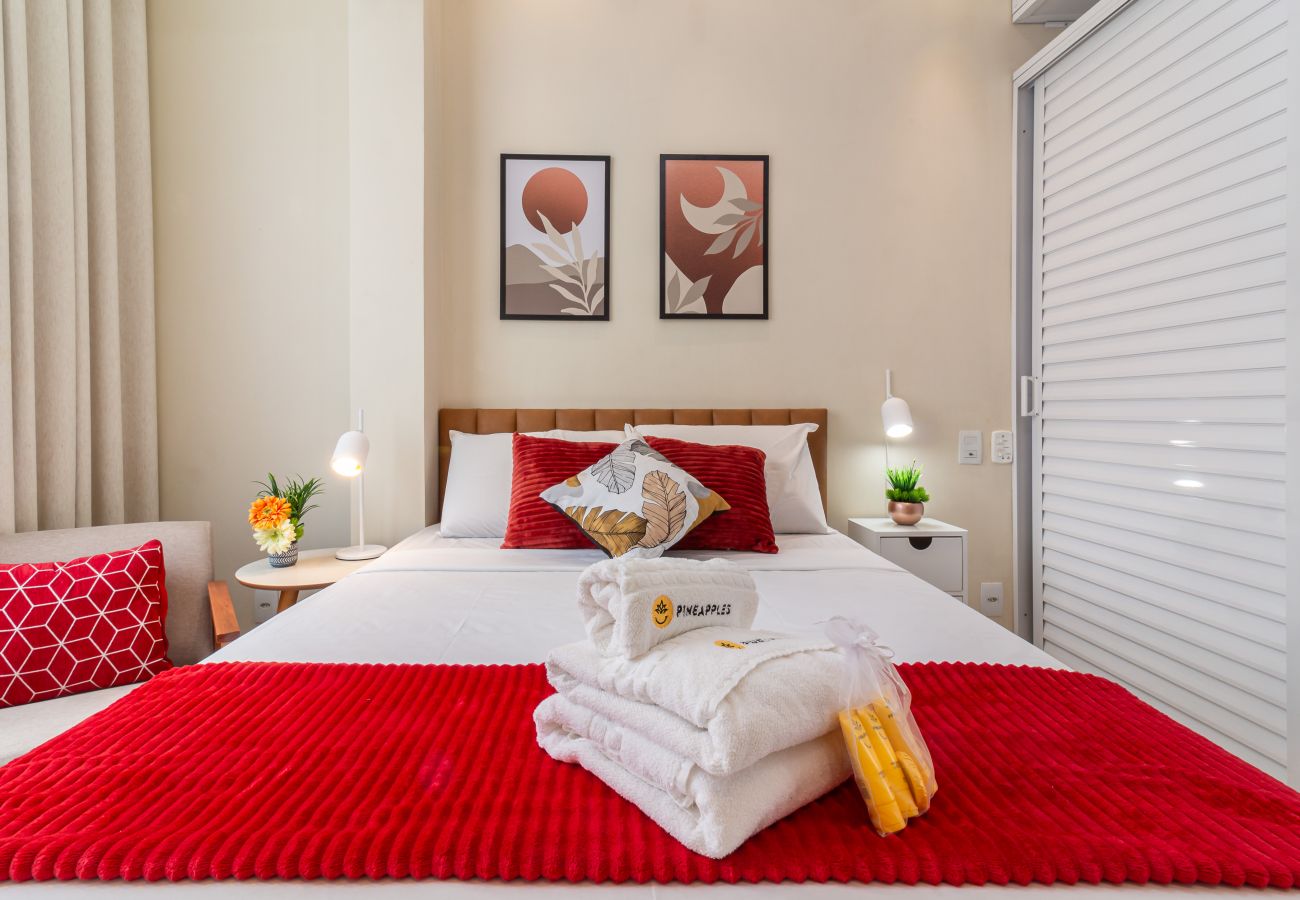 Apartment in Rio de Janeiro - Cosy in Copacabana 7 minutes from the beach | FM211