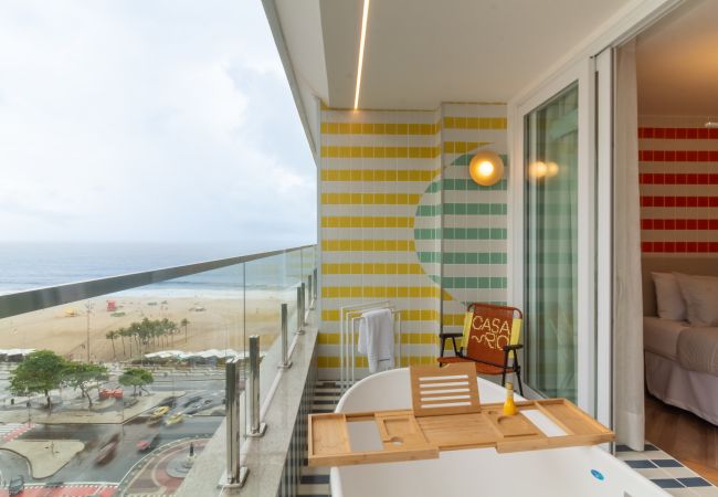  in Rio de Janeiro - Sea View and Balcony with Bathtub | Q19