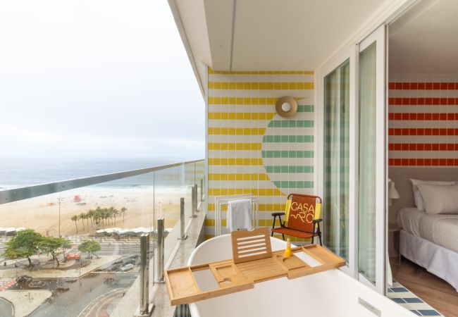  in Rio de Janeiro - Sea View and Balcony with Bathtub | Q20