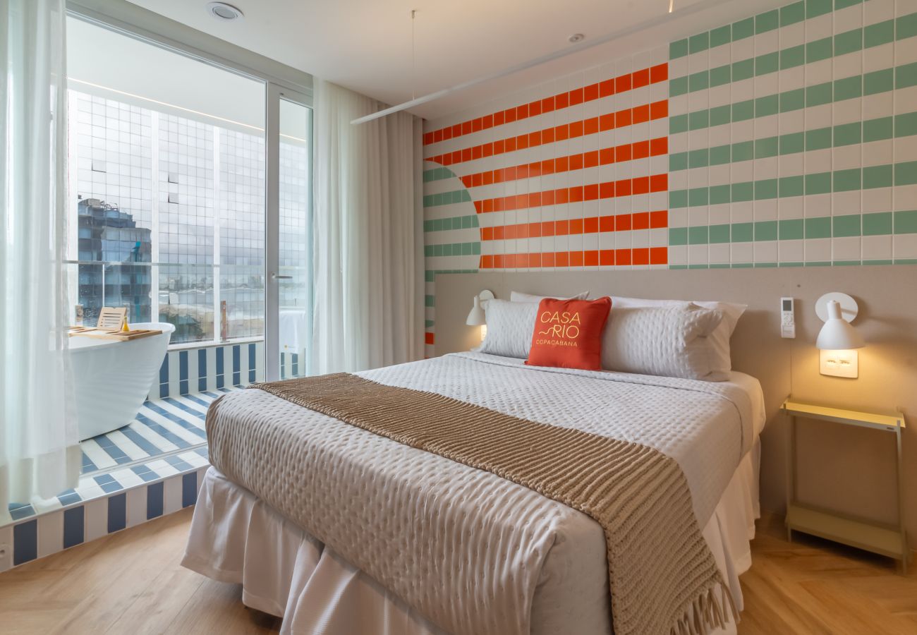 Apartment in Rio de Janeiro - Sea View and Balcony with Bathtub | Q20