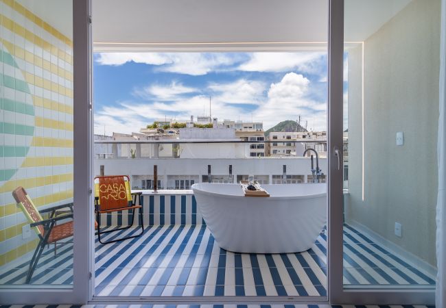  in Rio de Janeiro - Sea View and Balcony with Bathtub | Q11