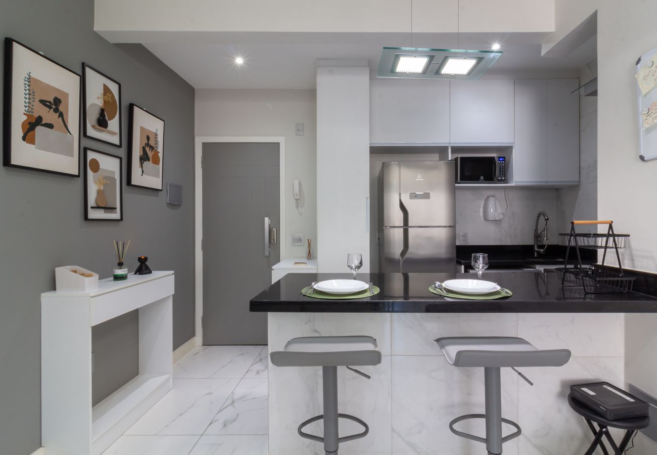 Studio in Rio de Janeiro - Lovely just a few minutes from Sugar Loaf | F709