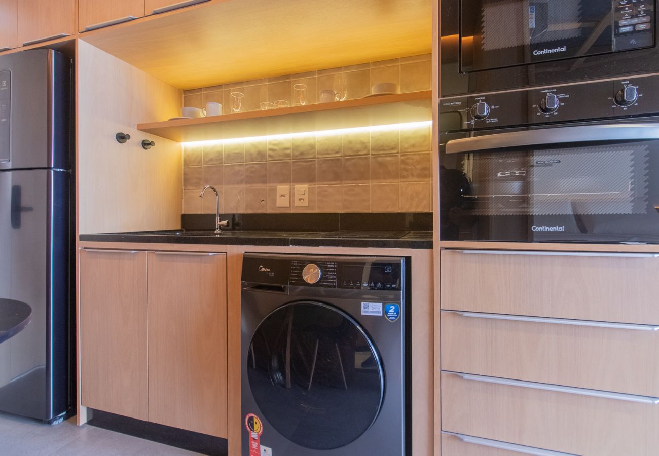 Studio in São Paulo - Estilo y Confort Próximo ao Allianz Parque | SP-P1208B