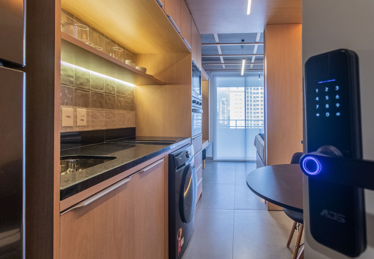 Studio in São Paulo - Estilo y Confort Próximo ao Allianz Parque | SP-P1208B