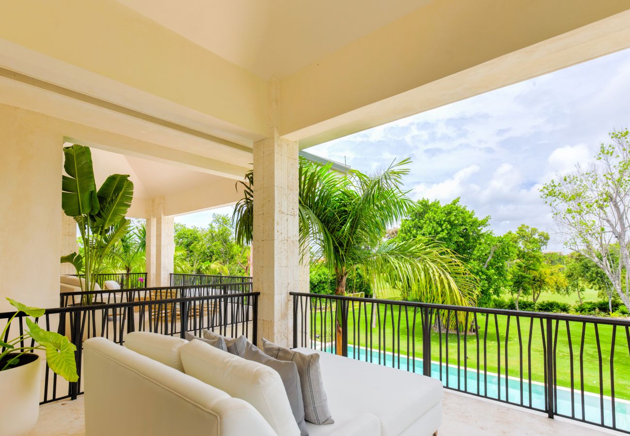 Villa in Punta Cana - Hacienda A31 Golf Front  Evergreen Gardens Villa