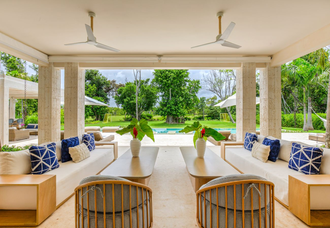 Villa in Punta Cana - Hacienda A31 Golf Front  Evergreen Gardens Villa