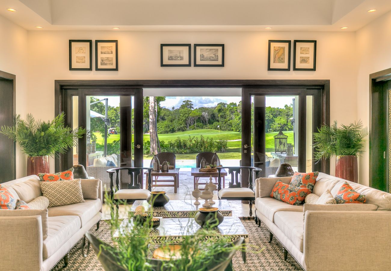 Villa in Punta Cana - Hacienda A18 - Cheerful and Bright Golf View Villa 