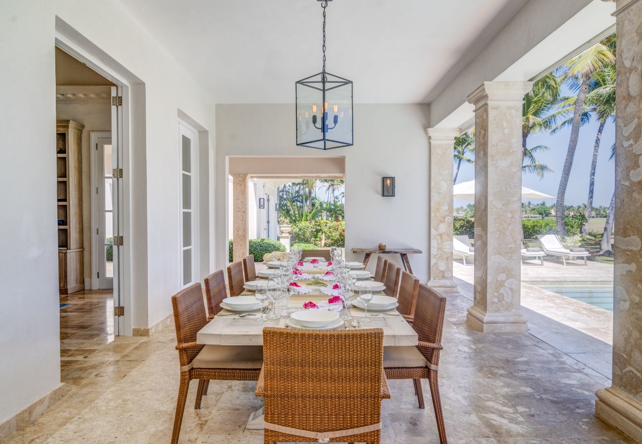 Villa in Punta Cana - Tortuga B28 Beautiful Golf & Sea View Villa 