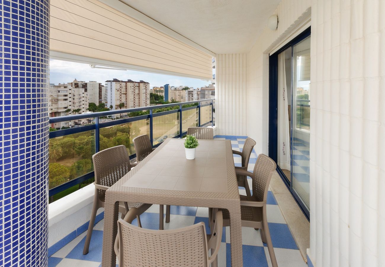 Appartamento a Playa de Gandía - Grazioso appartamento in un complesso recintato e familiare vicino alla spiaggia. Piscina / Wifi / palestra / barbecue