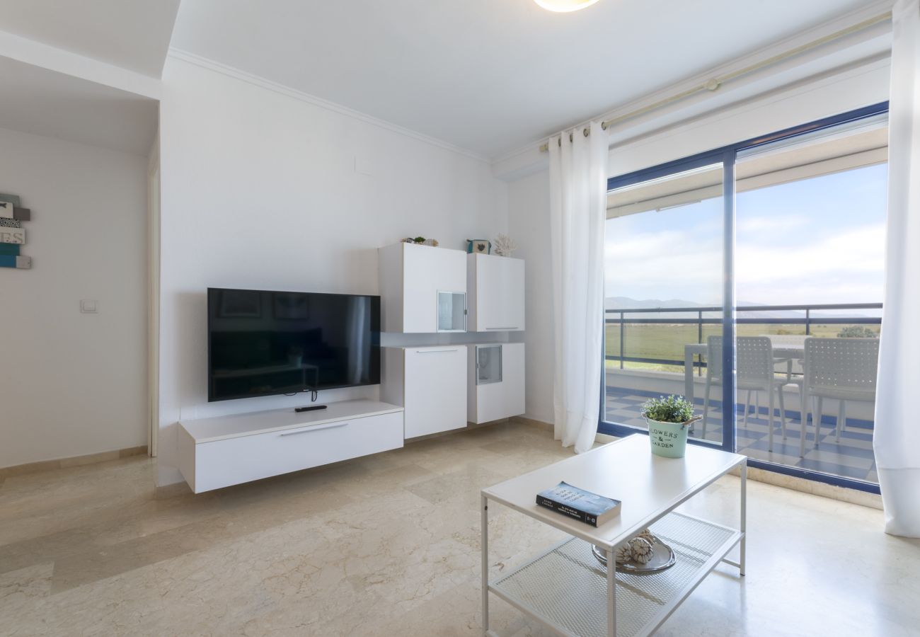 Appartamento a Playa de Gandía - Nuovo appartamento in un unico Resort, aria condizionata, WIFI GRATUITO, pagaia. Ideale per le famiglie