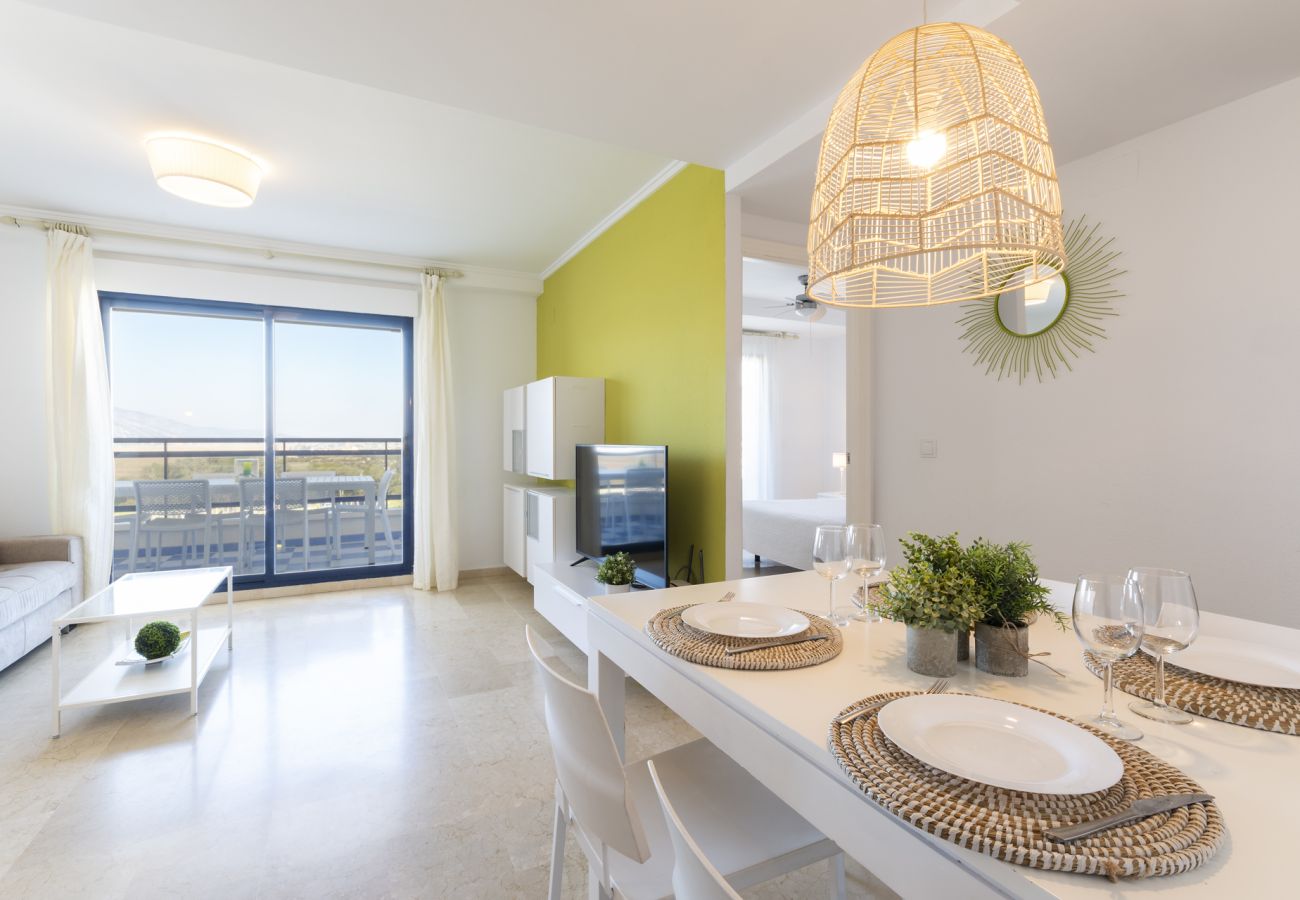 Appartamento a Playa de Gandía - Grazioso appartamento in un complesso recintato e familiare vicino alla spiaggia. Piscina / Wifi / palestra / barbecue