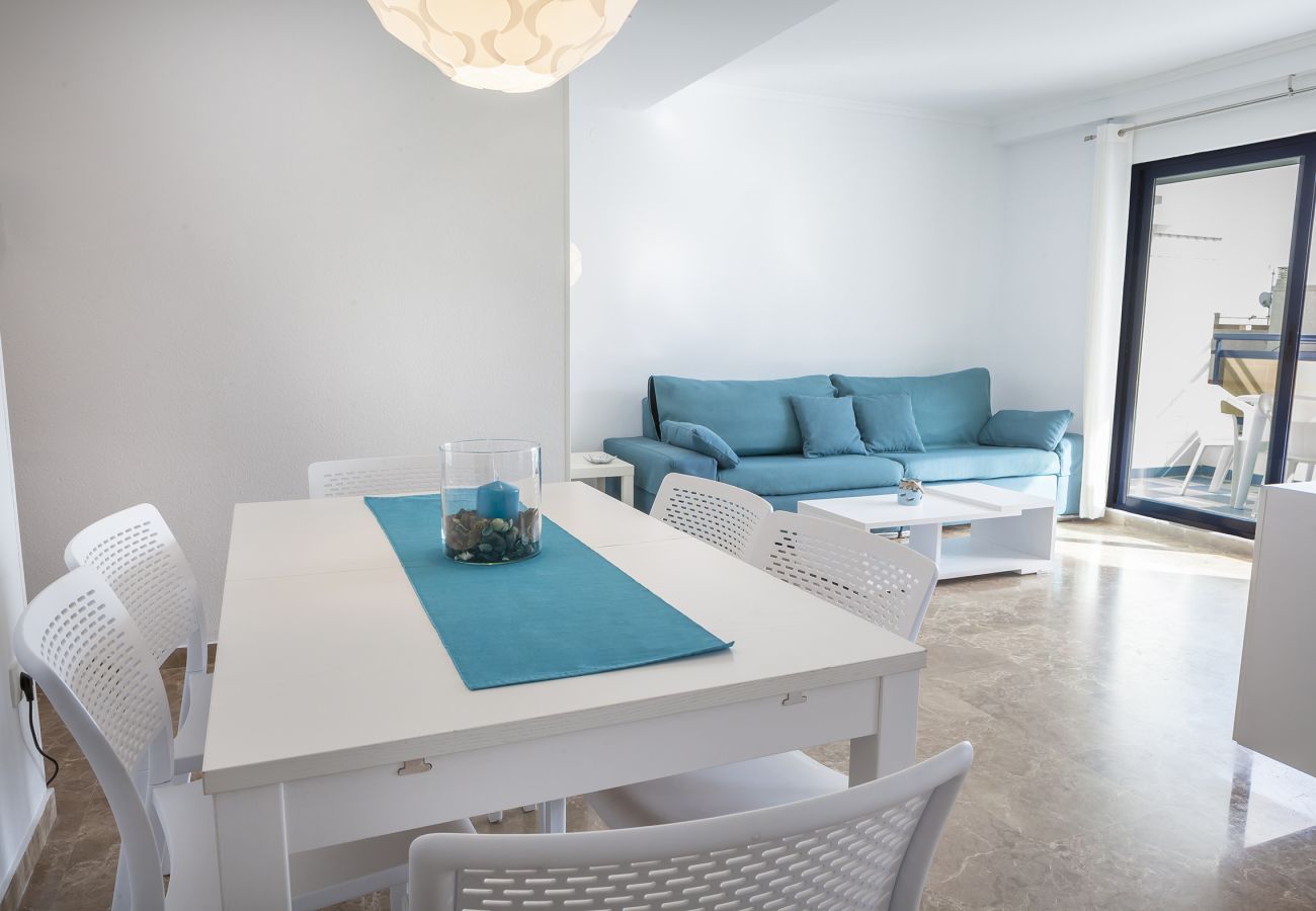 Appartamento a Playa de Gandía - Grazioso appartamento familiare vicino alla spiaggia. Piscina / Wifi