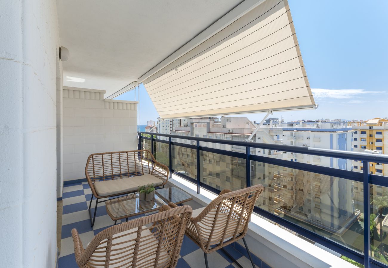 Appartamento a Playa de Gandía - Incredibile appartamento in stile moderno, wifi, piscine, parco giochi, barbecue