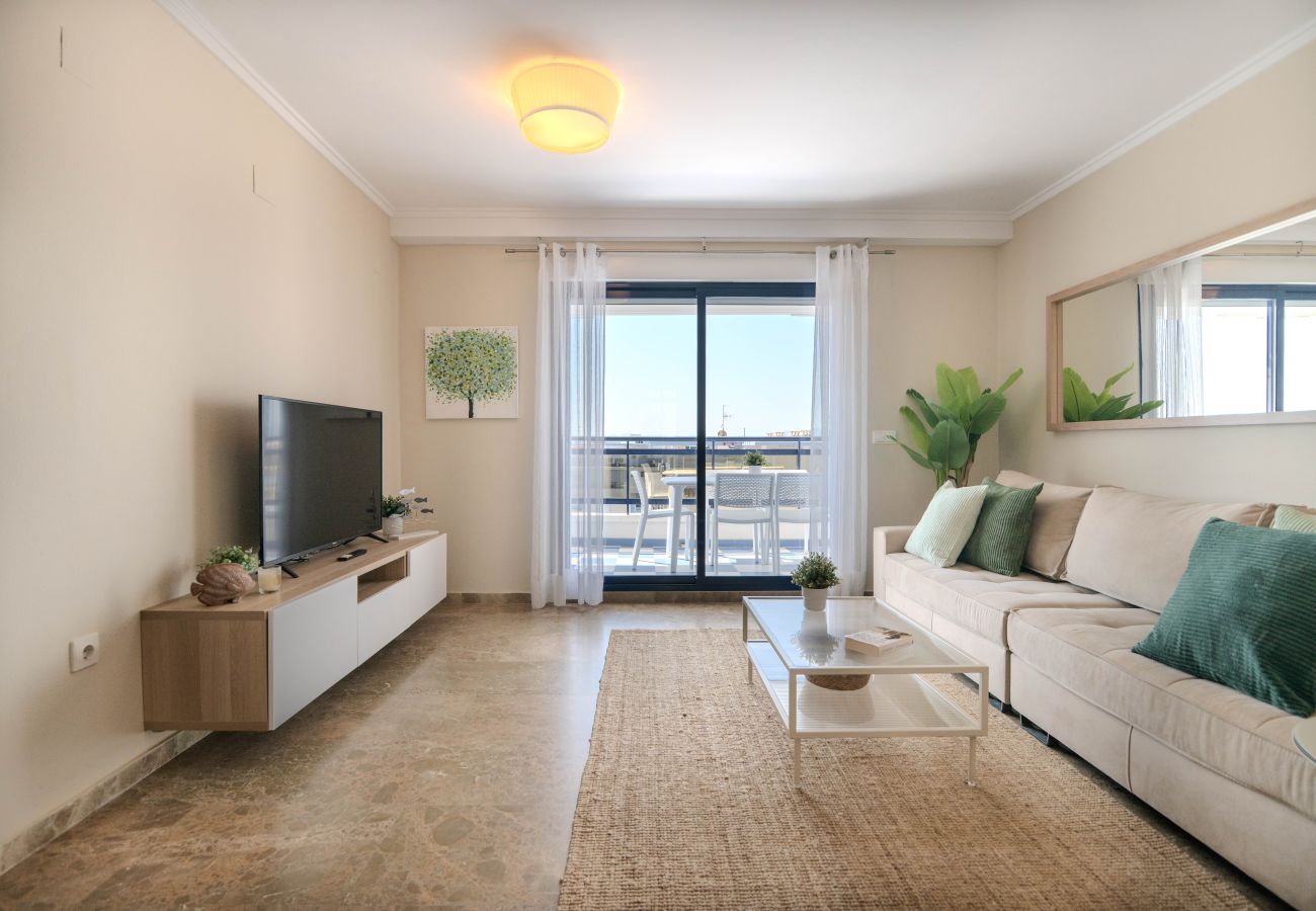 Appartamento a Playa de Gandía - Appartamento con decorazioni moderne - Affitto solo per famiglie