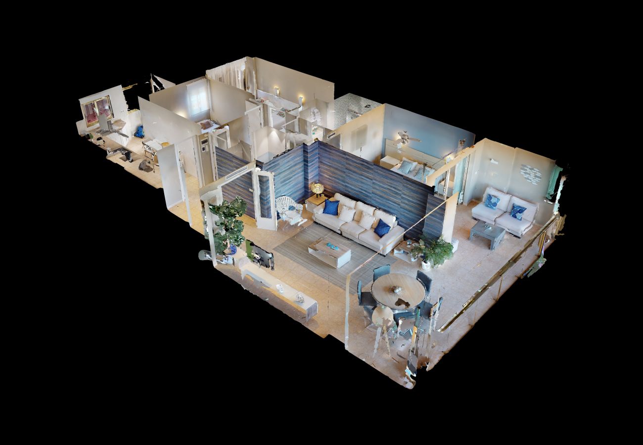 Appartamento a Playa de Gandía - Lussuosa e bella proprietà sulla spiaggia con tre camere da letto