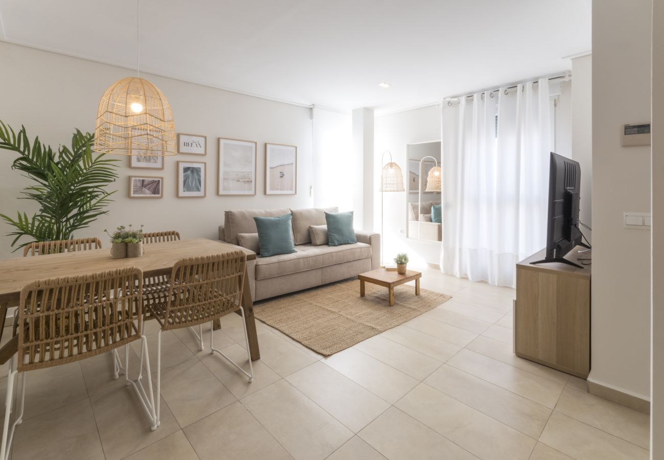 Appartamento a Playa de Gandía - Appartamento familiare con 2 camere da letto. Wifi