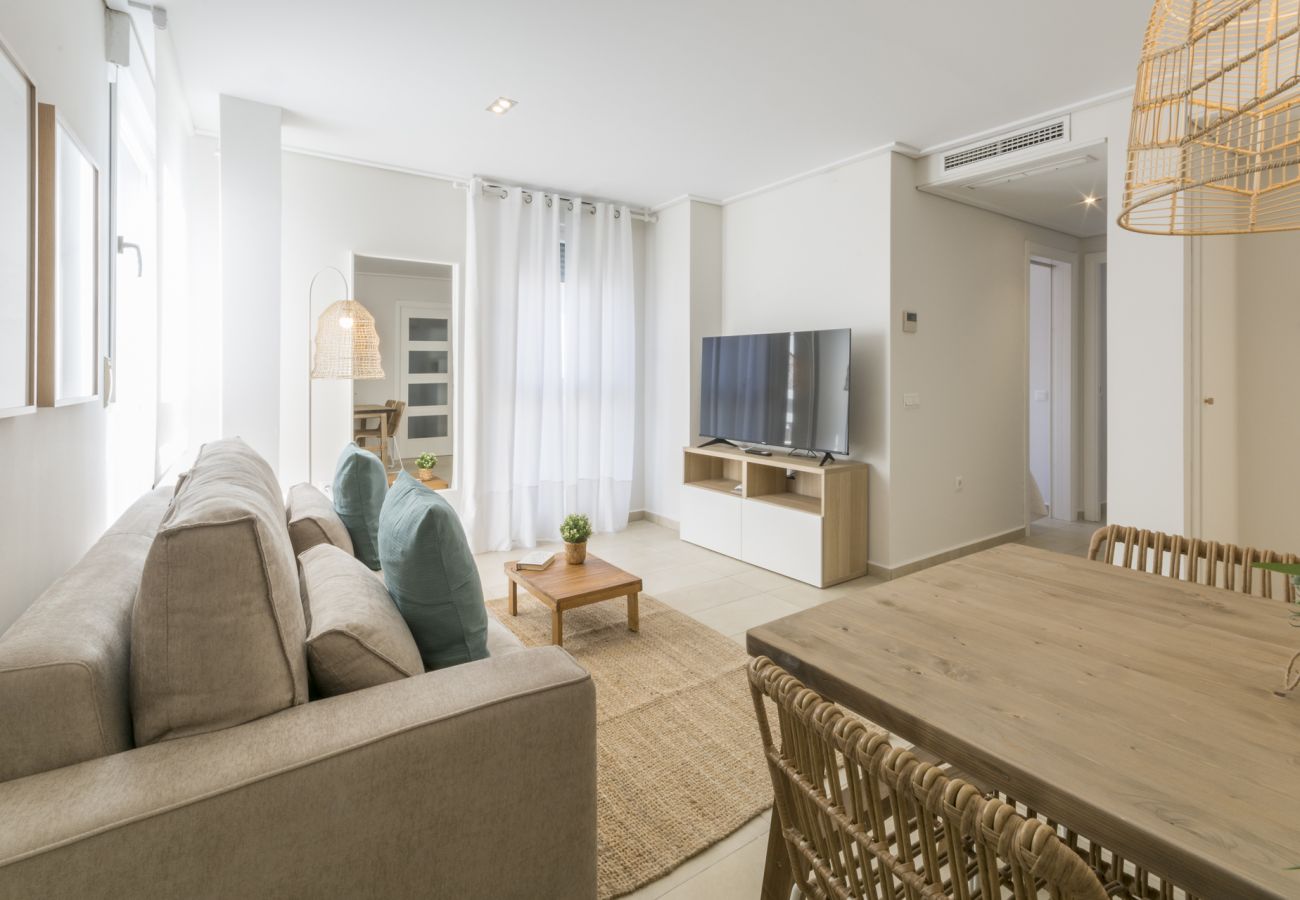 Appartamento a Playa de Gandía - Appartamento familiare con 2 camere da letto. Wifi