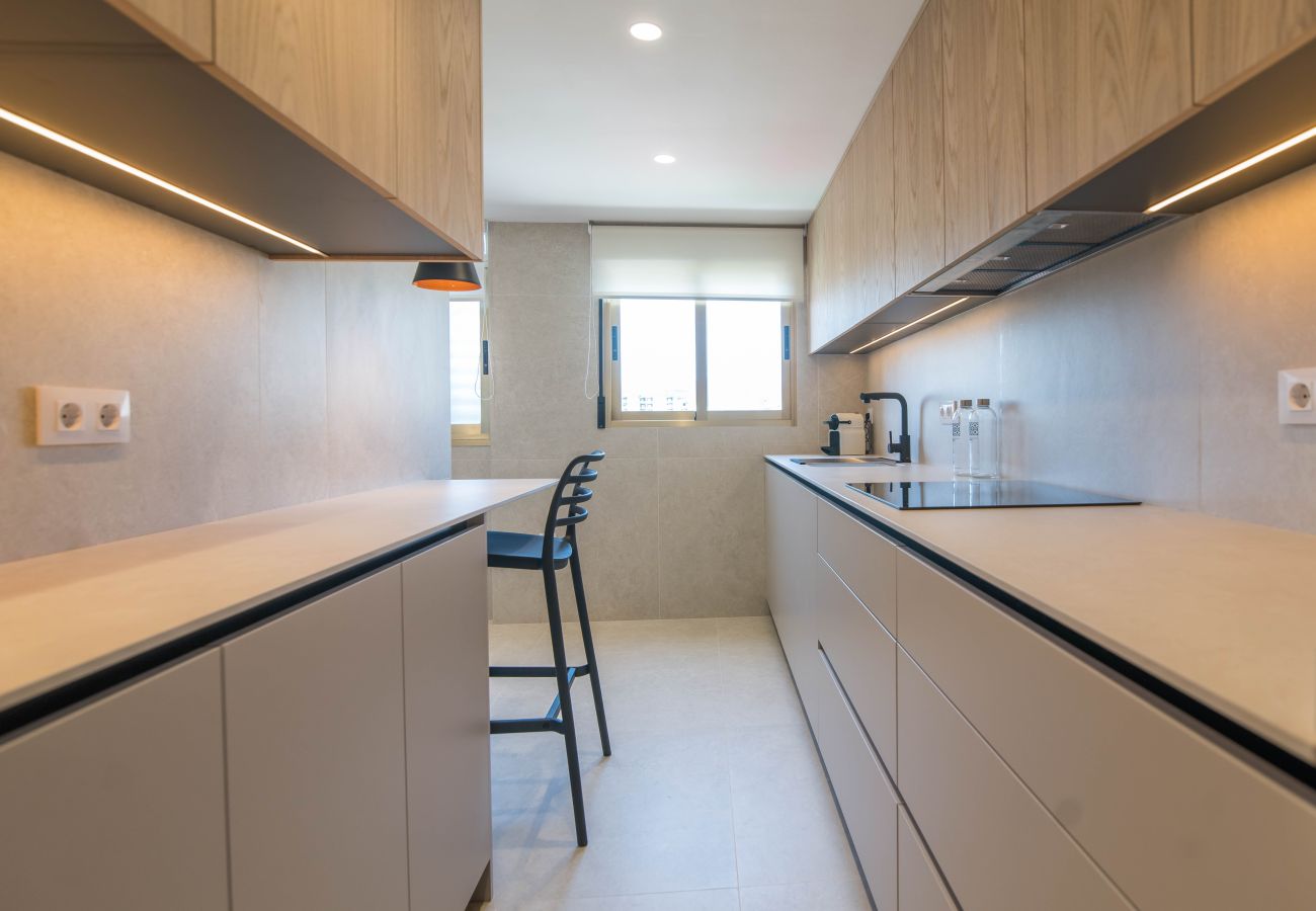 Appartamento a Playa de Gandía - Appartamento Vista panoramica sul mare. Lussuosamente rinnovato AG BERMUDAS 7A PREMIUM - Affitto solo per famiglie