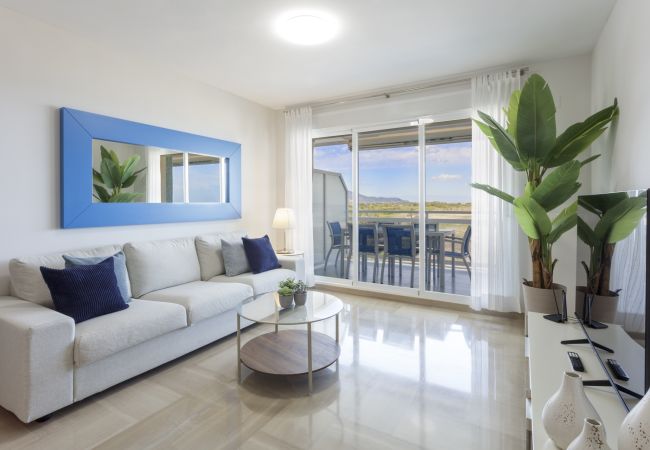 Appartamento a Playa de Gandía - Appartamento con vista sul mare con TV HD. - Affitto solo per famiglie